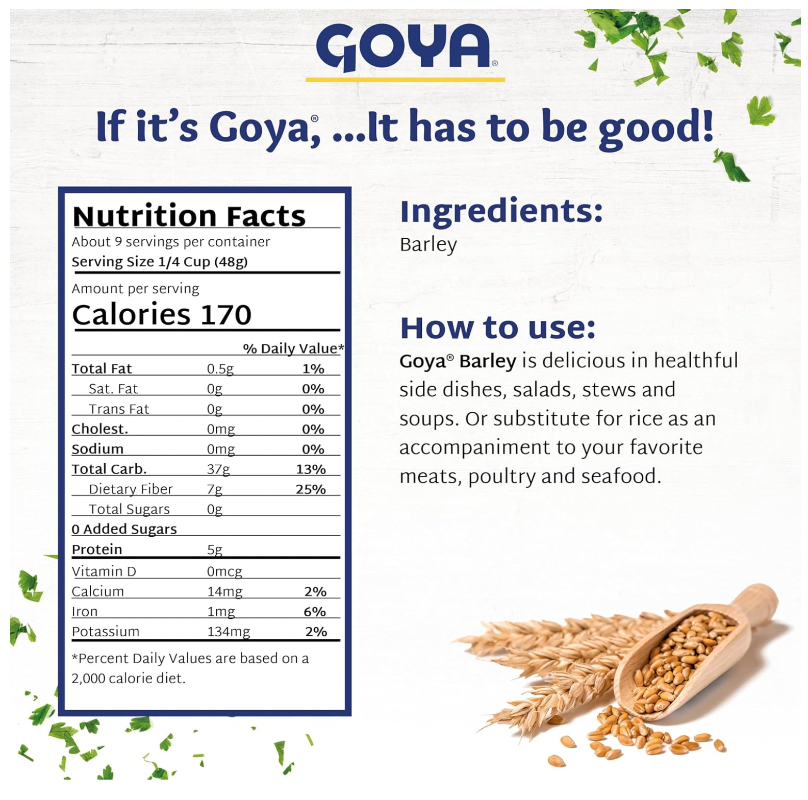 Goya Dry Barley