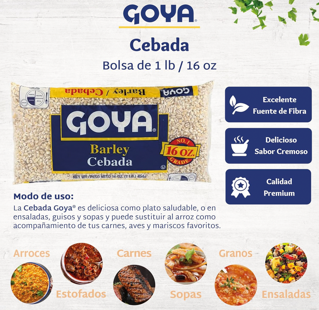 Goya Dry Barley 24 pack