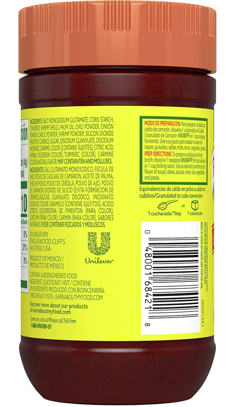 Knorr Granulated Bouillon Shrimp 7.9 oz