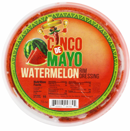 Cinco de Mayo Watermelon Rim Dip Cocktail Rim Dressing (3 Pack)