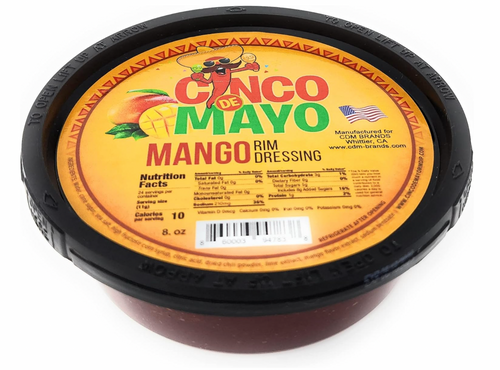 Cinco de Mayo Mango Rim Dip Cocktail Rim Dressing (1 x 7.6 oz. Container)