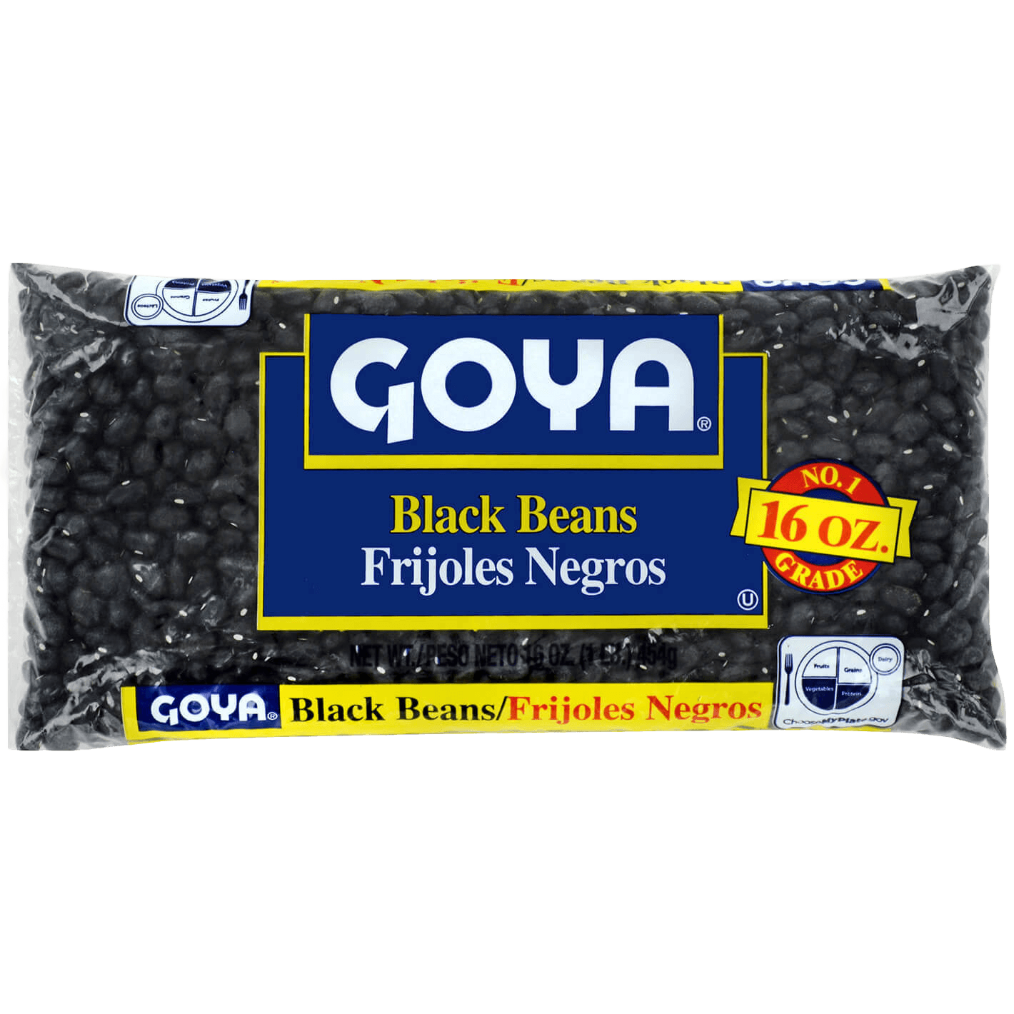 Goya Dry Black Beans 16 oz bag