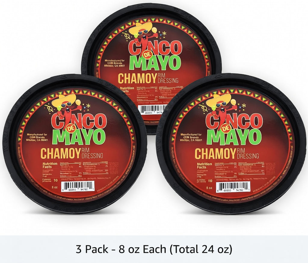 Cinco de Mayo Chamoy Rim Dip Cocktail Rim Dressing (3 pack)