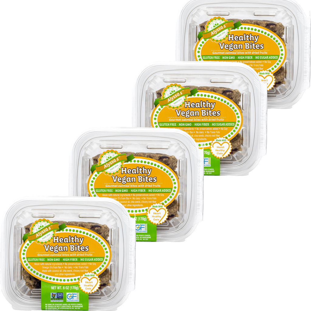 Alyssa's Vegan Oatmeal Bites 4-pack
